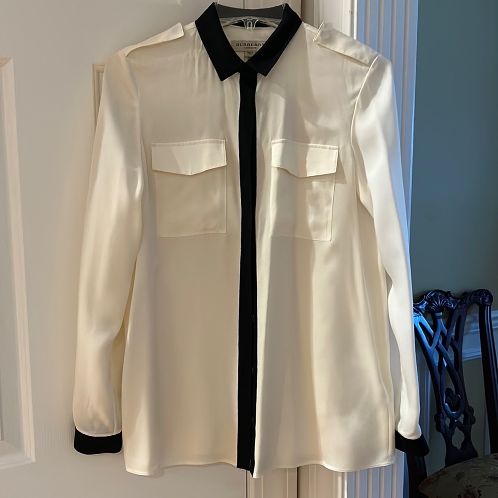 Burberry silk blouse